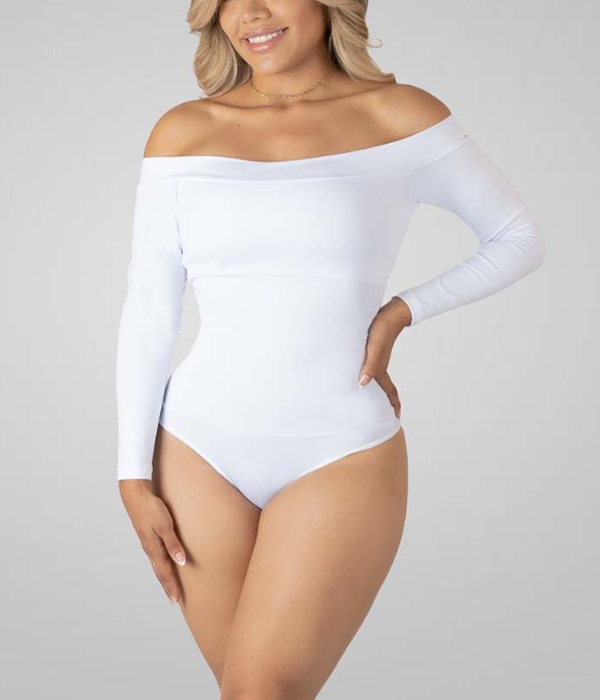 Bandeau Long Sleeve Bodysuit