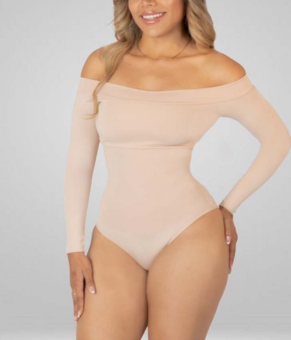 Bandeau Long Sleeve Bodysuit